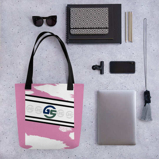 GS PNK Acid Tote Bag