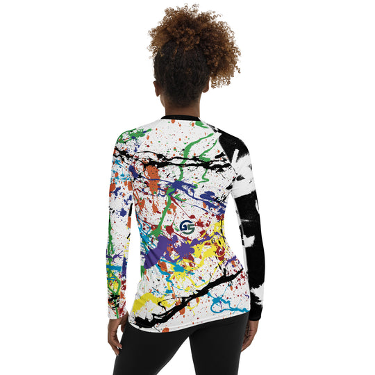 RNBW Splatter &amp; BLK Acid Women&
