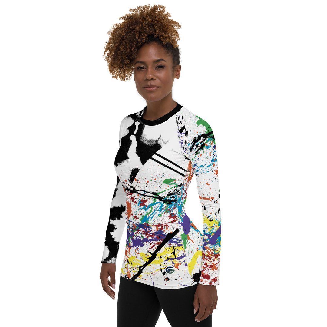 RNBW Splatter &amp; BLK Acid Women&