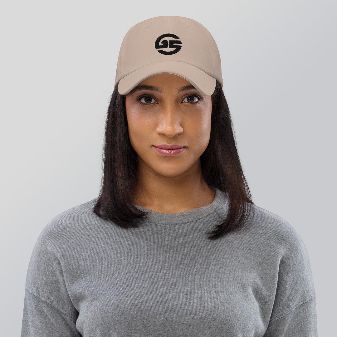 GS 3D PUFF BLK EMB Low Profile Cap