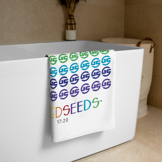 GS Logo Beach Towel Rainbow