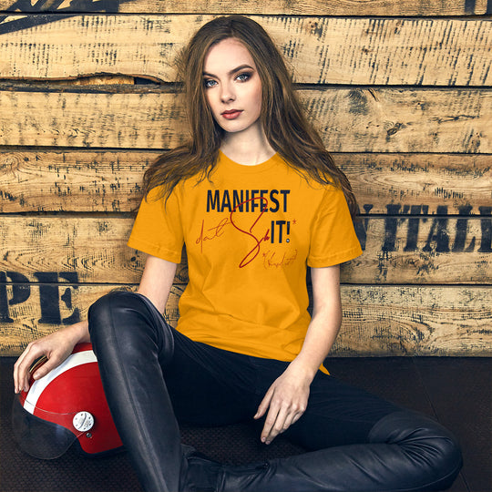 Manifest Dat... Short-sleeve unisex t-shirt