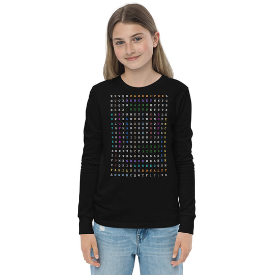 Hello QUEEN Youth Long Sleeve Unisex T-Shirt