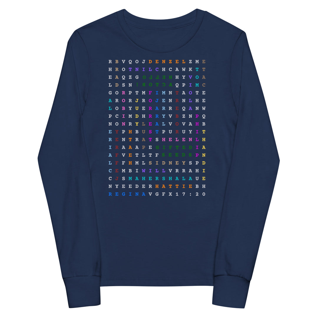 Hello ACTOR Youth Long Sleeve Unisex T-Shirt