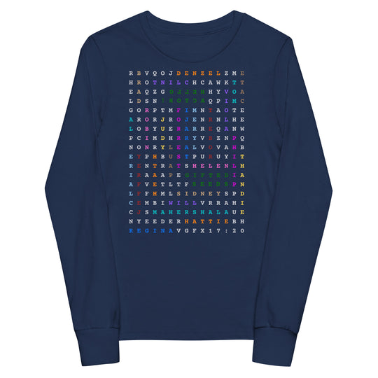 Hello ACTOR Youth Long Sleeve Unisex T-Shirt